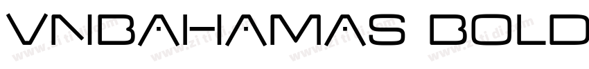 VNbahamas Bold字体转换